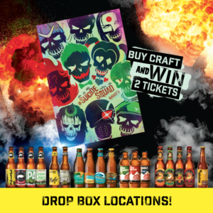 SUICIDE SQUAD DROP BOX LOCATION POST